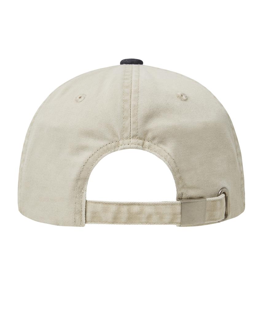 Nupeuebeullu Neb Shine Two Tone Cap (Beige)