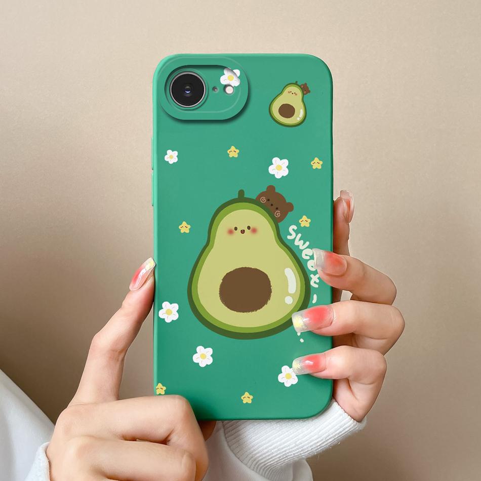 

Cute Cartoon Cover For iPhone 17E Case For iPhone SE 2026 Premium Liquid Silicone Full Protection Soft High Quality Phone Cases iPhone17e