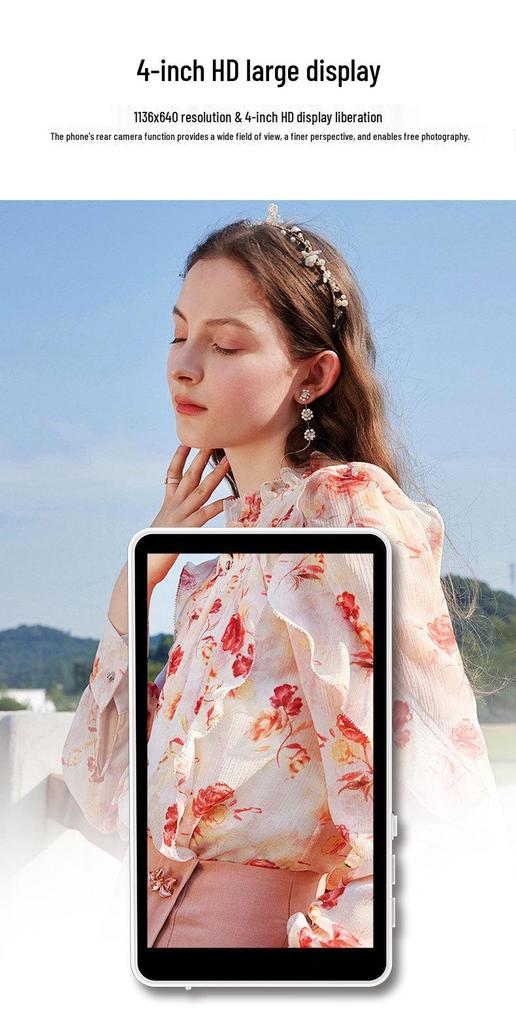Tragbares Bluetooth-Selfie-Display mit magnetischer Halterung und Fernbedienung für Reisen