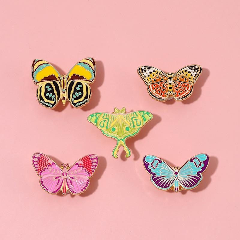 Charming Butterfly Brooch Metal Pin Decorative Accessory For Men And Women Spring 2023