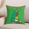 Cartoon C-Curious G-George Pillow Case Office Cushions Suitable For Sofa Car Bedroom Decorative Cushion Cover