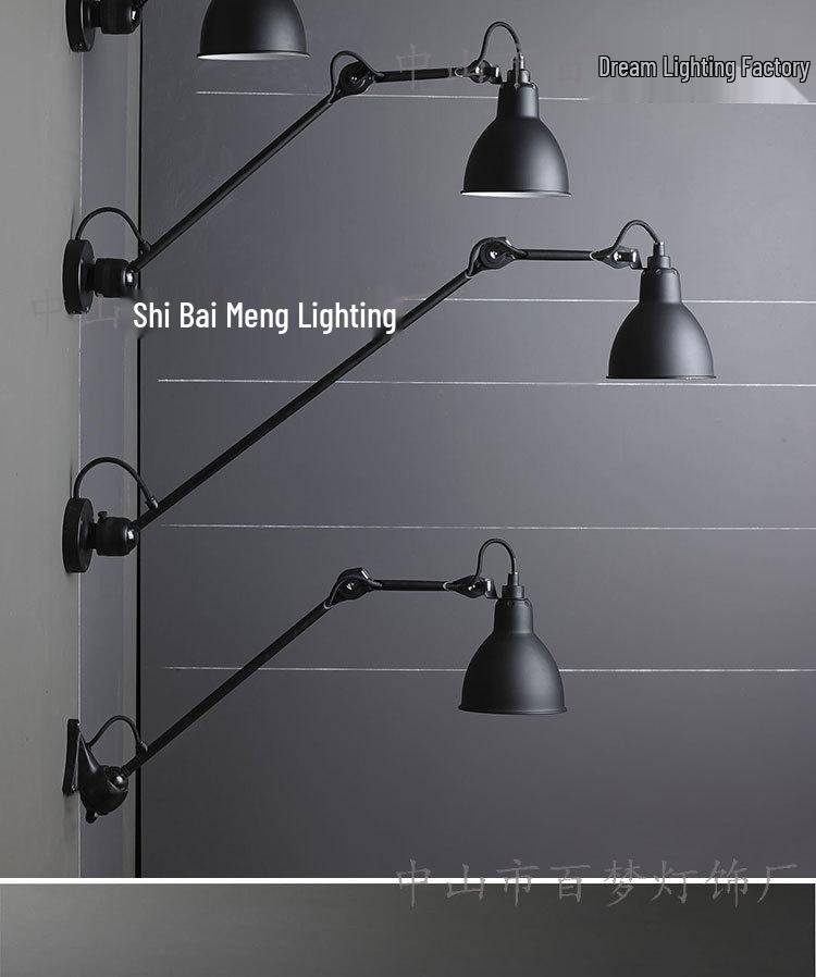 Modern Nordic Minimalist Swing Arm Wall Lamp