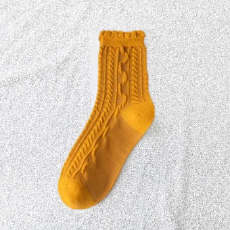 Maternity Pure Cotton Socks – Mid-Calf, Over-the-Knee, Loose Fit for Pregnancy & Postpartum (Spring, Autumn, Winter)