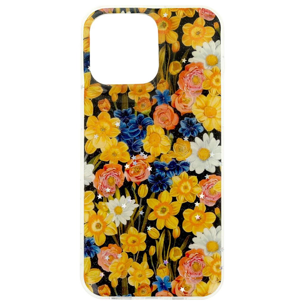 Nakładka Glow Glam Do Iphone 16 Pro 6,3" Pomarańczowa