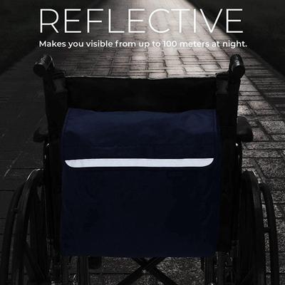 Rollstühle Tasche Tote Wasserdichte Tragen Beutel Einfach Installieren Riemen Lagerung Rollator für