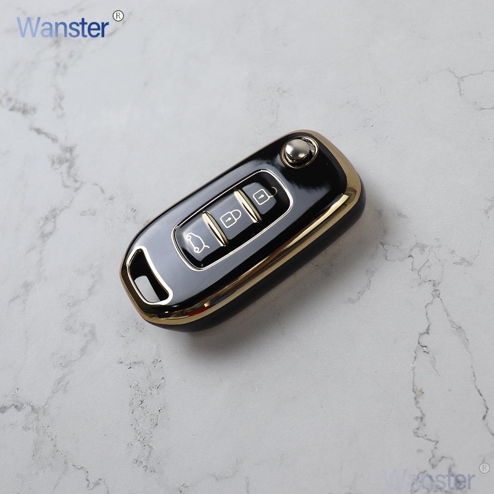 

3 Buttons Tpu Car Key Case Fob Cover Holder For Renault Duster Megane Duster Sandero Kangdoo Captur Twingo Arkana Clio 5 Logan
