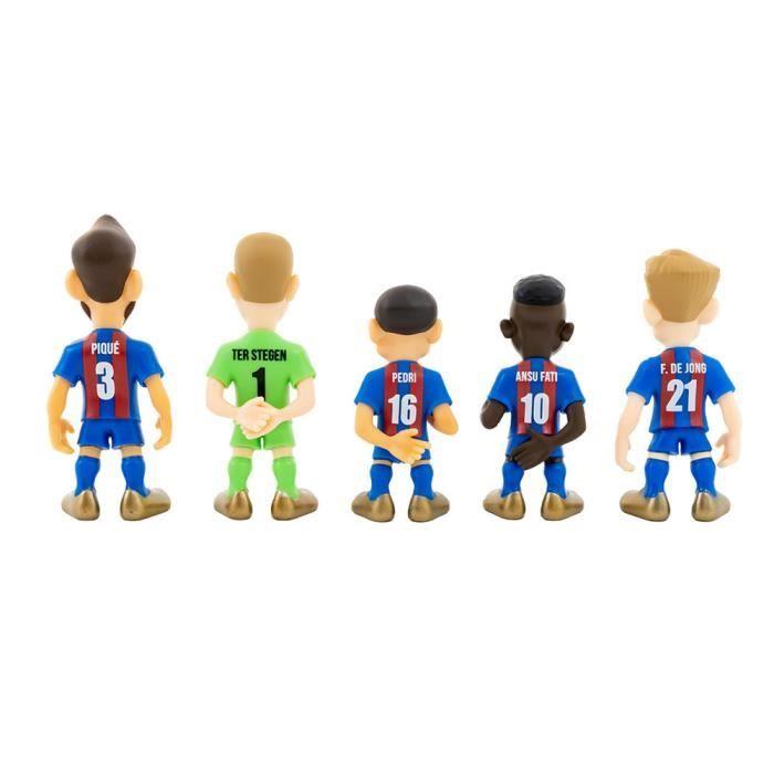 Figurine à collectionner Minix - FC Barcelone - Pack de 5 joueurs - 7cm