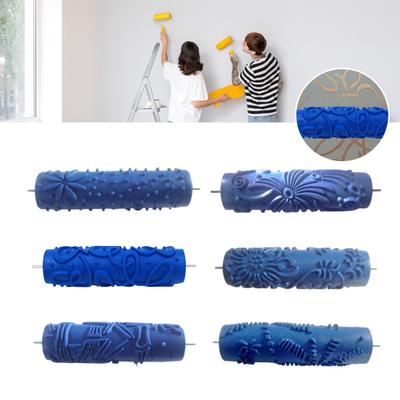 Rullo da Pittura Decorativo a Motivo da 7 Pollici Rullo per Texture Arte Decorativa da Parete Domestico Strumenti Rullo per Texture Goffrata Forniture per Pittura