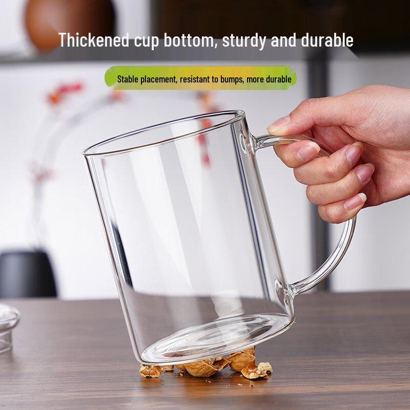 ZISIZ High Borosilicate Glass Tea Cup