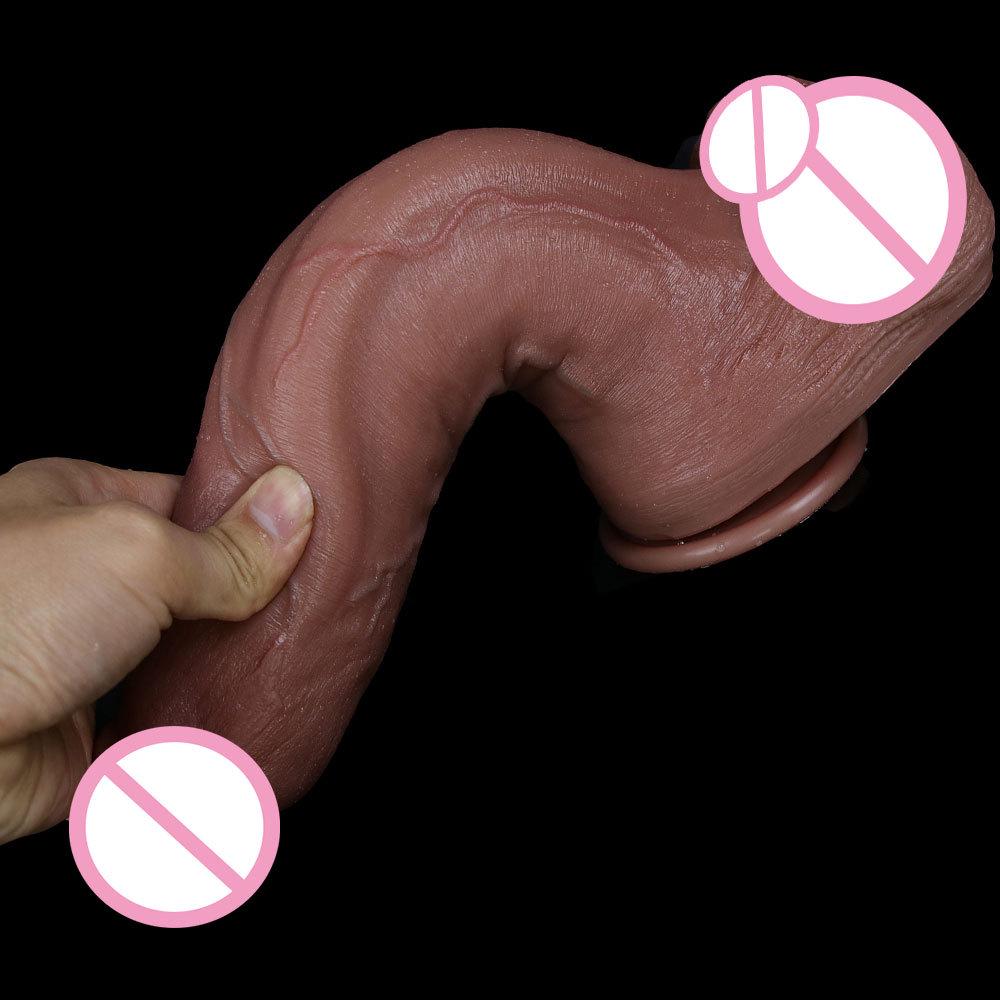 Realistic Soft Silicone Dildo for G-Spot Stimulation