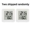 Indoor Home Office LCD Mini Smiley Face Temperature and Humidity Thermometer