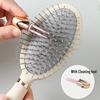 Niedlicher Luftkissenkamm Antistatisch Entlüftung Massagekämme Zuhause Frauen Langes Flauschiges Haar Locken Haarbürste mit Reinigungswerkzeug