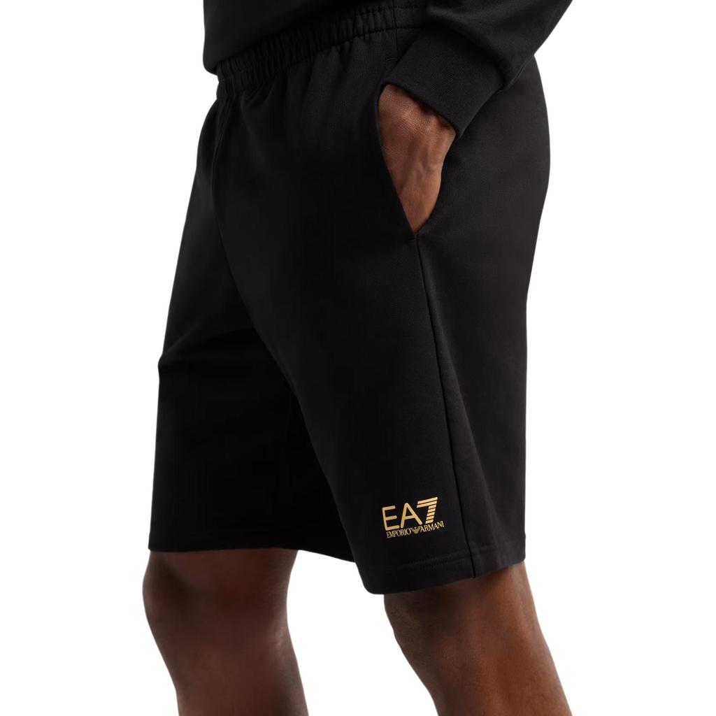 Emporio Armani EA7 Cotton Elastic Waist Bermuda Casual Shorts Men shorts 8NPS65-PJVRZ-0208