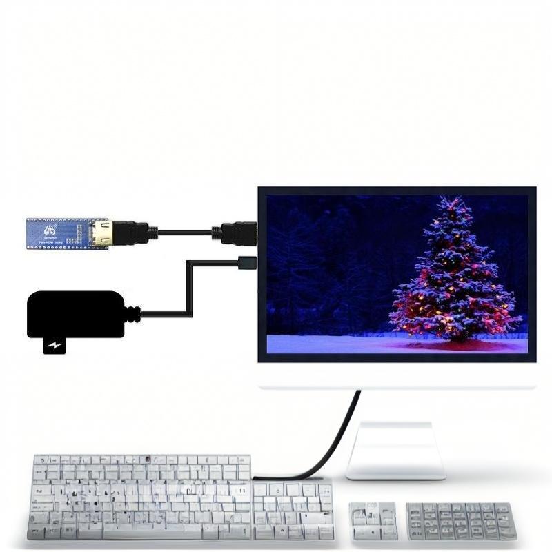 Raspberry Pi Compatible Expansion Board Dvi Display Screen Driver Expansion Board For Raspberry Pi