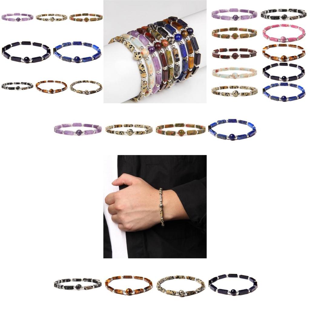 Natural Amethyst Crystal Charm Bracelet High Quality Fashion Jewelry For Women