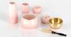 Ceramic Yawaragi Sakura Set Dedicated Bell Set 5-piece (3.0 Inch) + (2.3 Inch)