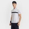 New FILA Athletics Tennis Polo Shirt Men's Jade White WT A11M523110F-WT