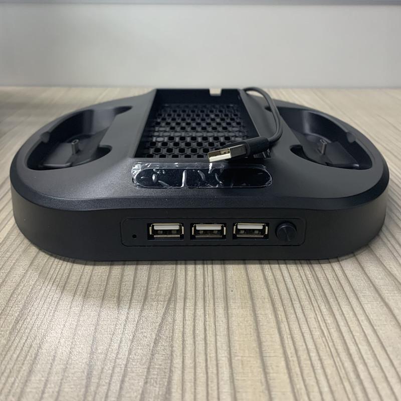 Vertical Stand + Cooling Fan Controller Charging Dock Holder for Xbox Series S