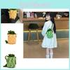 Adorable Cartoon Pineapple Shaped Kids Bucket Bag For Boys And Girls Breathable Mini Tote
