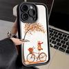 Phone Case for iPhone 17 Air 16E 15 16 Pro Max Pumpkin Happy Fall Autumn Cover 14 Plus 13 12 Mini Soft Shell Silicone Fundas
