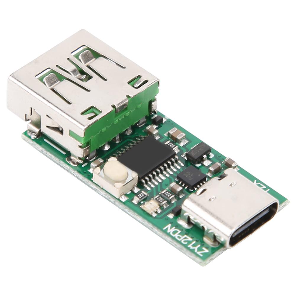 ZY12PDN USB‑C PD2.0 3.0 to DC USB Module 3‑20V 100W Decoy Fast Charge Trigger Poll Detector