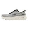 Go Walk Lace-Up Round Toe Comfortable Shock Absorbing Breathable Rebound Low-Top Walking Shoes Men Sneaker 217109-GYBK