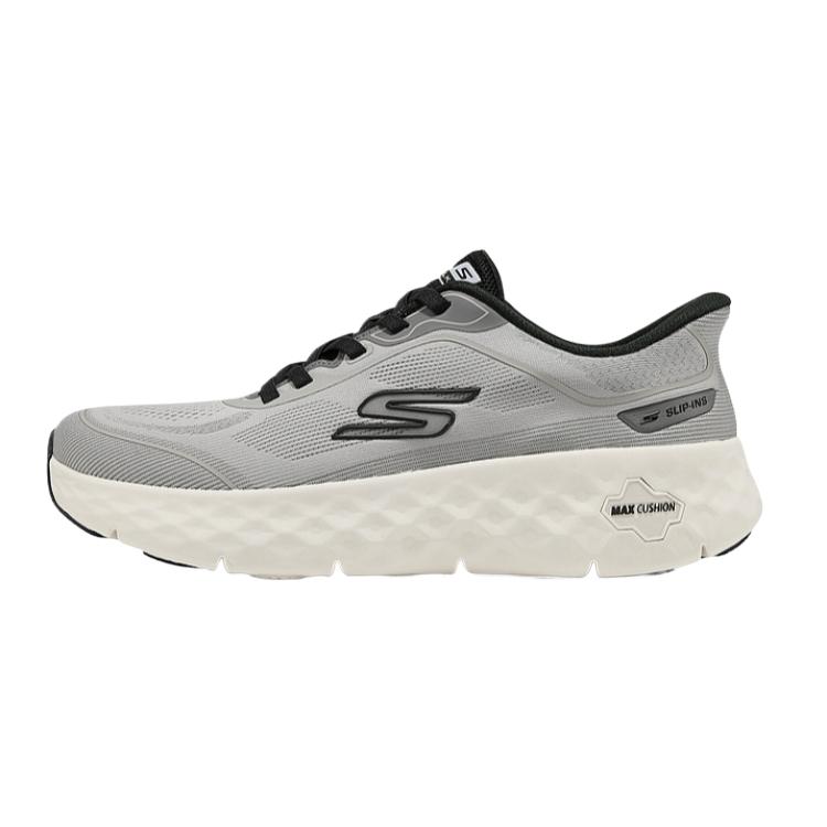 Skechers Go Walk Lace-Up Round Toe Comfortable Shock Absorbing Breathable Rebound Low-Top Walking Shoes Men sneaker 217109-GYBK 41