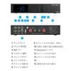 S.M.S.L A300 Amplifier Bluetooth 5.0 165W x 2 Stereo/Mono Hi-Fi Audio Amplifier Black