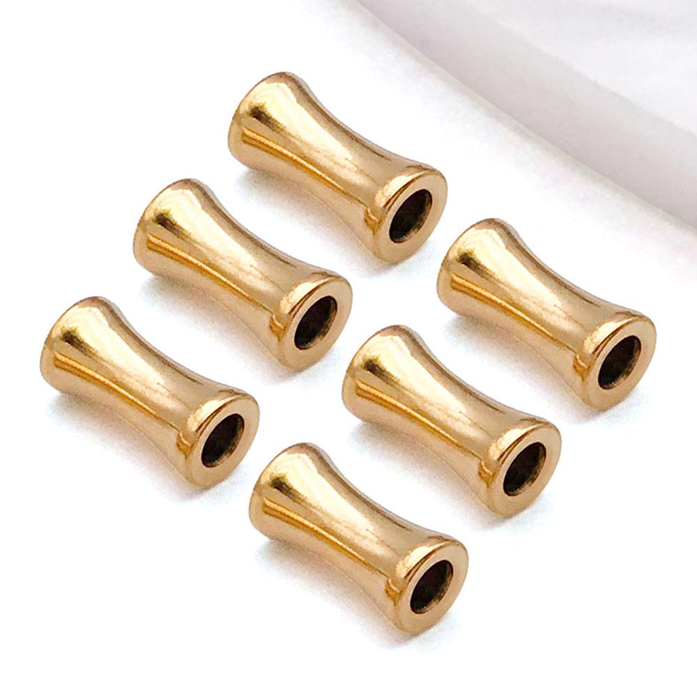Stainless Steel Bamboo Joint Bead Spacer for DIY Jewelry