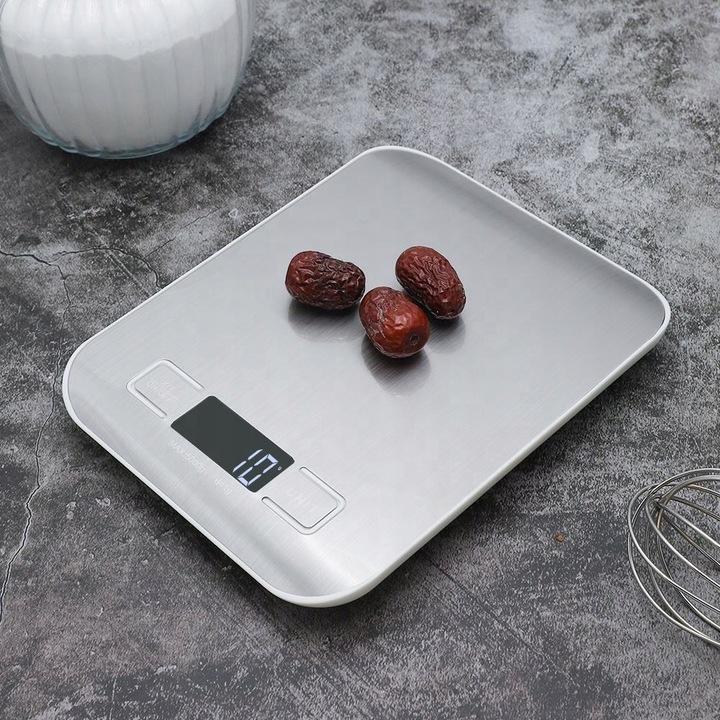 Precyzyjna Waga Kuchenna 10Kg I 1G Domowa Elektroniczna Tara Lcd Baterie