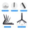 1 Stück Faltbarer Lazy Desk Ständer für Handy Tablet Multifunktions Tragbarer Desktop Halter Live Übertragung Video Halterung