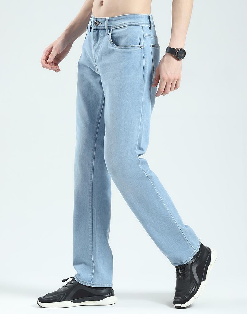 MONTE CARLO Men's Regular Fit Mid Rise Jeans