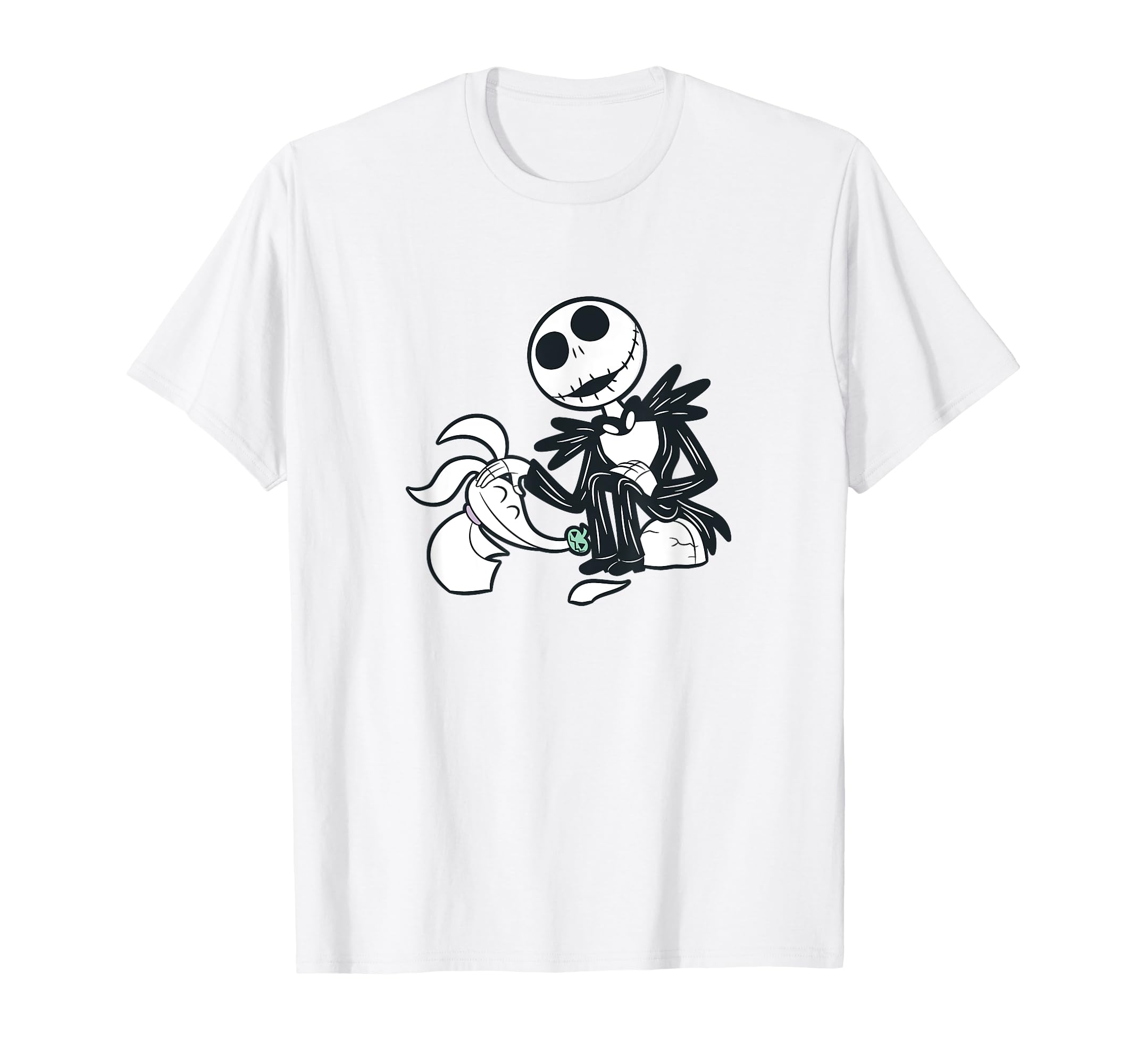 

Disney The Nightmare Before Christmas Halloween Zero Contact T-Shirt