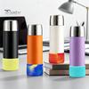 Reusable Silicone Bottle Boot Cup Boot, Fish Scale Pattern Decor, Soft Elastic Water Anti Scratch Accessory Protective Sleeve, Anti-Slip Bottom Cover