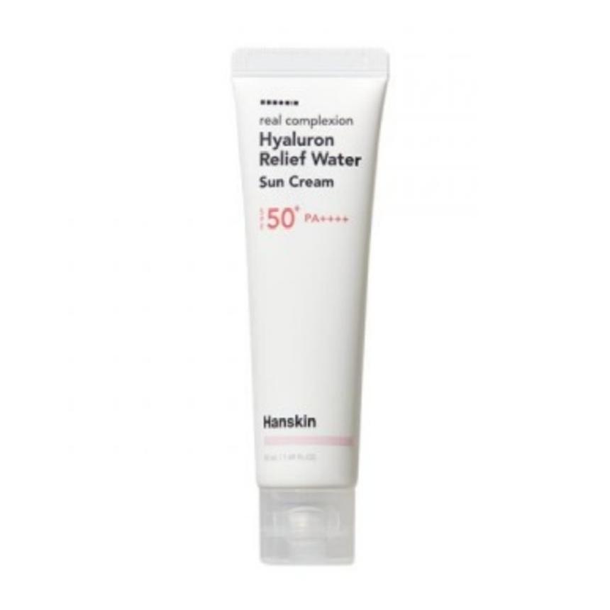 Hanskin Wodny krem ​​​​przeciwsłoneczny Real Cera Hyaluron Relief 50 ml SPF50+ PA++