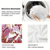 Code Geass Anime Girls Group Flannel Throw Blanket, Soft Blanket for Sofa Bed, Anime Character Petal Print Home Decoration