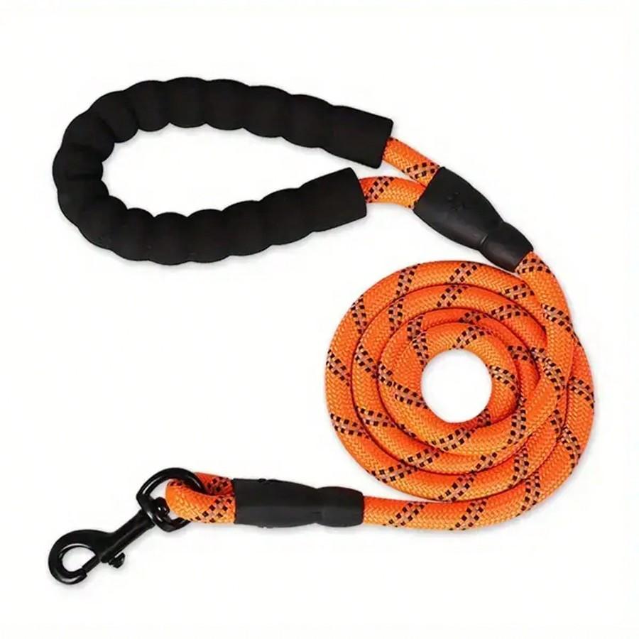 Pet Supplies, Pet Leash, Nylon Reflective Round Rope,Large and Medium-Sized Explosion-Proof Punching Dog Rope, Dog Walking Chain