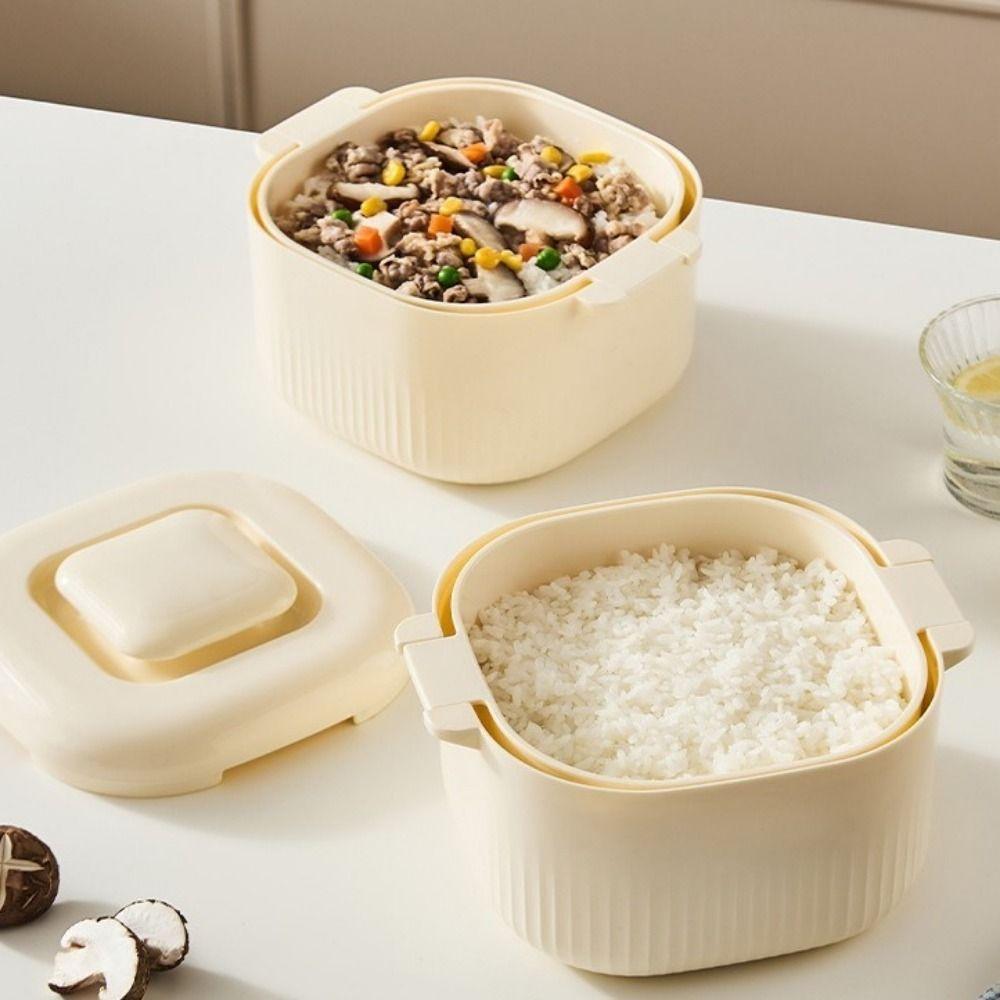 1700ml Microwave Rice Cooker Steam Box Food Cooking Steamer  Microwave Cooking