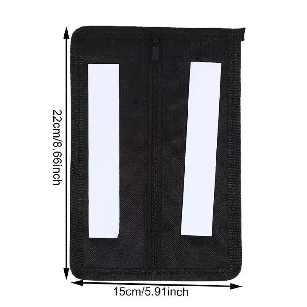 Ultra Thin Hidden Zipper Coin Purse Hidden Compartment Large Capacity Blocking Waist Wallet Secret Storage