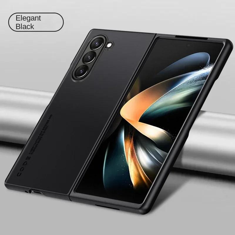 

Lightweight Soft Touch Vegan Leather Case For Samsung Galaxy Z Fold 7 6 5 4 3 5G Anti-fingerprint Shockproof Protection Cover Galaxy Z Fold4