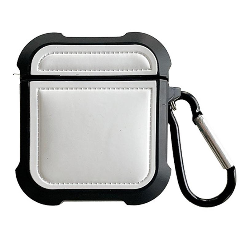 

Чохол для навушників для AirPods з зарядним кейсом (2016 р)/(2019 р)/AirPods з бездротовим зарядним футляром (2019 р) Чохол TPU проти падінь White