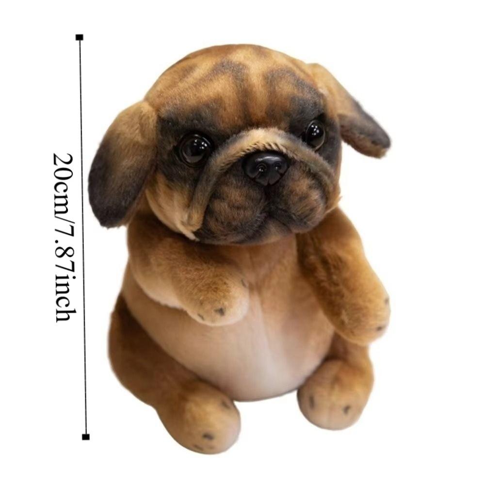 Stuffed Animals Stuffed Poodle Pug Cute Fluffy Plush Dog Doll Puppy Plush Toys Kids Toy
