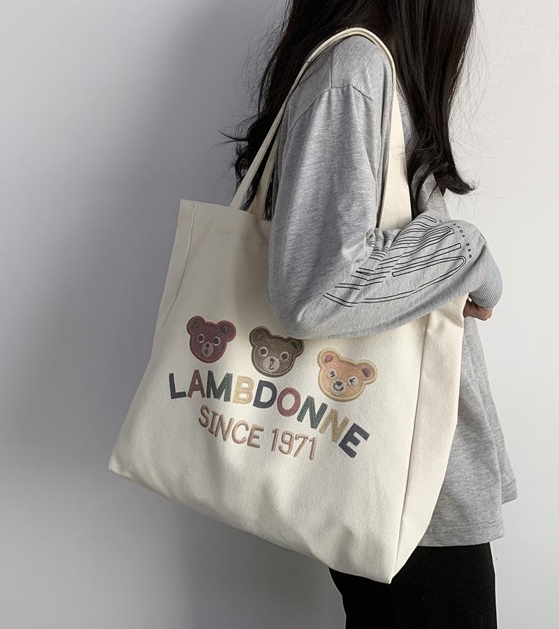 

Холщовая сумка женская на одно плечо 2025 Новые сумки большой вместимости