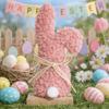 Plush Texture Easter Rabbit Decor Pretty Design Table Decoration Festive Ornament  Dining Table