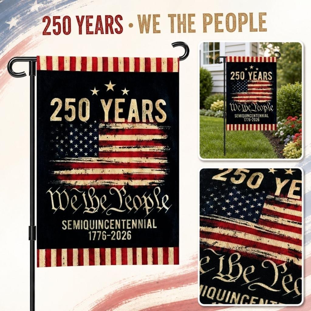 US Independence Day Garden Flag Double Sided - 1812 Inch Outdoor Patriotic Decor
