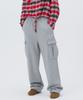 NOHANT Sweat Utility Cargo Pants Gray