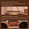 Retro 80s Cassette Player & Bluetooth Speaker with Subwoofer