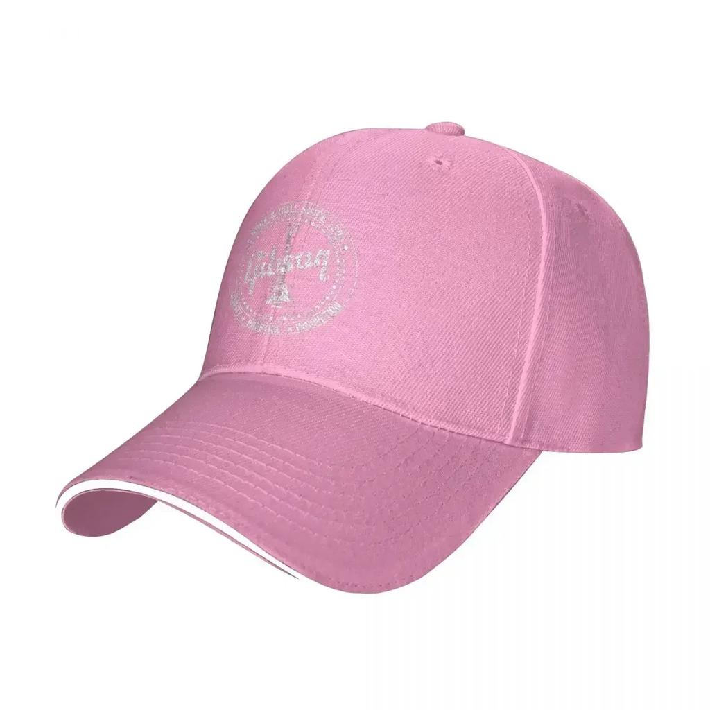 New Guitar Logo Music Baseball Caps Popular Gibsons Sandwich Unisex Style Adjustable Sun Hat Outdoor