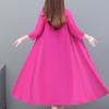 Elegant Chiffon Overcoat Woman Summer  Thin Casual Plus Size Women's Summer Long Poncho