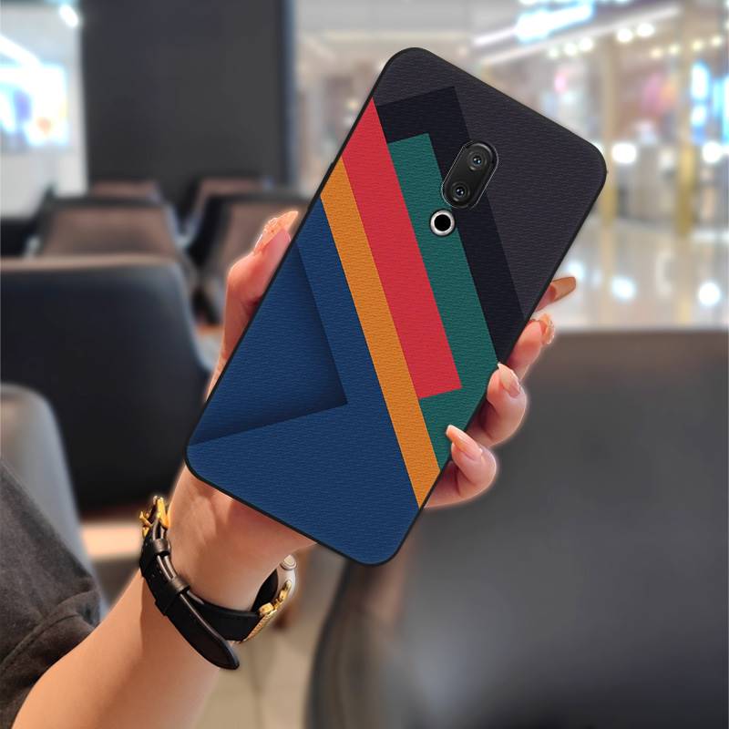Protective Cute Phone Case For Meizu 15/15 Lite Cartoon Full Wrap Dirt-resistant Waterproof TPU Phone Pouch Anti-knock